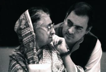 Indira Gandhi a Rajiv Gandhi