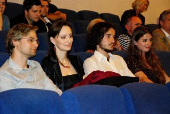 premiéra filmu na Cinematiku 2012 -  Přemysl Boublík s manželkou,  Petra Humeňanská s partnerem