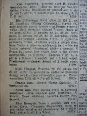 zdroj: Ústav filmu a audiovizuální kultury na Filozofické fakultě, Masarykova Univerzita, denní tisk z 21.11.1919