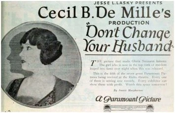 Don't Change Your Husband (1919)