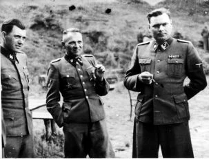 Josef Mengele,  Richard Baer a  Josef Kramer
