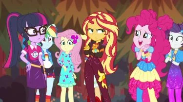 My Little Pony: Equestria Girls - Sansetina vstupenka do zákulisí (2019) [TV film]