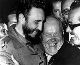 Fidel Castro a Nikita Sergejevič Chruščov