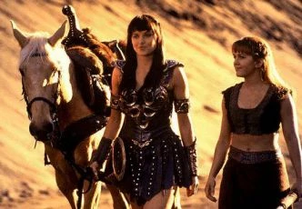 Lucy Lawless + Renee O'Connor	