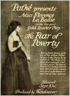 The Fear of Poverty