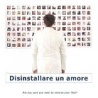 Disinstallare un amore