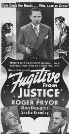 A Fugitive from Justice