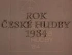 TV program: Rok české hudby 1984