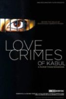 TV program: Kábulské zločiny lásky (Love Crimes of Kabul)