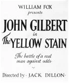 The Yellow Stain
